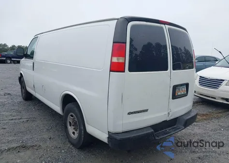 2008 Chevrolet Express Work Van from USA, damaged, VIN 1GCGG25C181163349